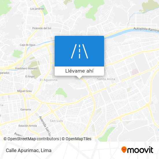 Mapa de Calle Apurimac