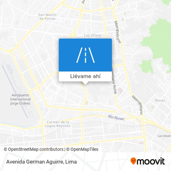 Mapa de Avenida German Aguirre
