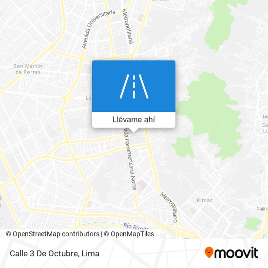 Mapa de Calle 3 De Octubre