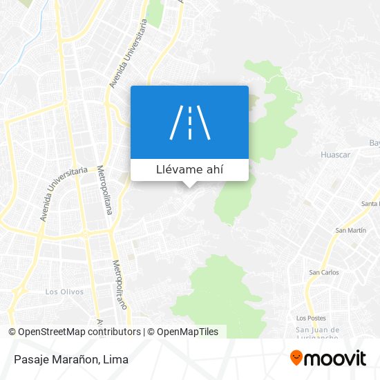 Mapa de Pasaje Marañon