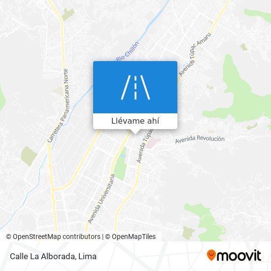 Mapa de Calle La Alborada