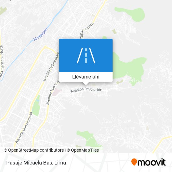 Mapa de Pasaje Micaela Bas