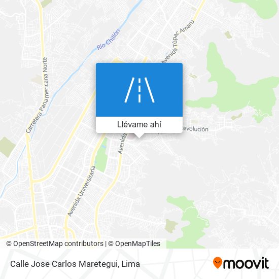 Mapa de Calle Jose Carlos Maretegui