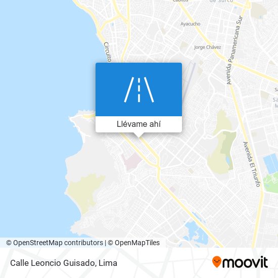 Mapa de Calle Leoncio Guisado