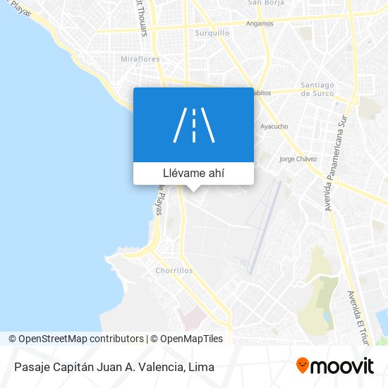 Mapa de Pasaje Capitán Juan A. Valencia