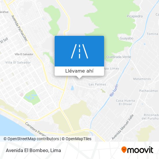 Mapa de Avenida El Bombeo