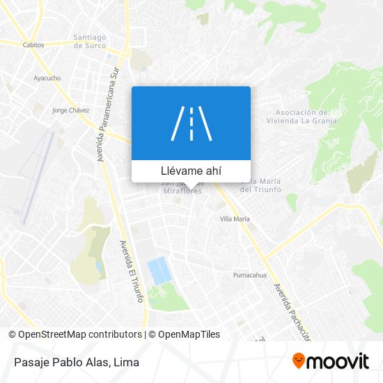 Mapa de Pasaje Pablo Alas