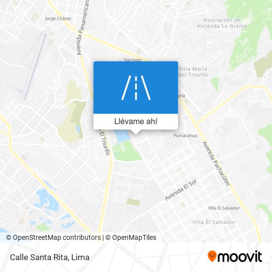 Mapa de Calle Santa Rita