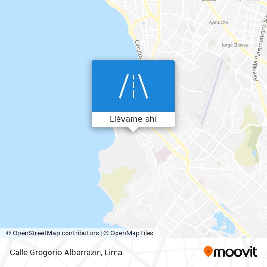 Mapa de Calle Gregorio Albarrazín