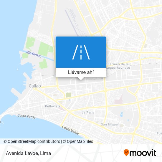 Mapa de Avenida Lavoe