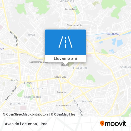 Mapa de Avenida Locumba