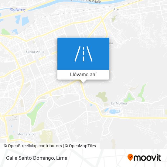 Mapa de Calle Santo Domingo