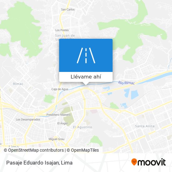 Mapa de Pasaje Eduardo Isajan