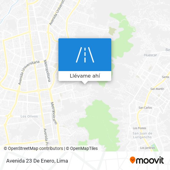 Mapa de Avenida 23 De Enero