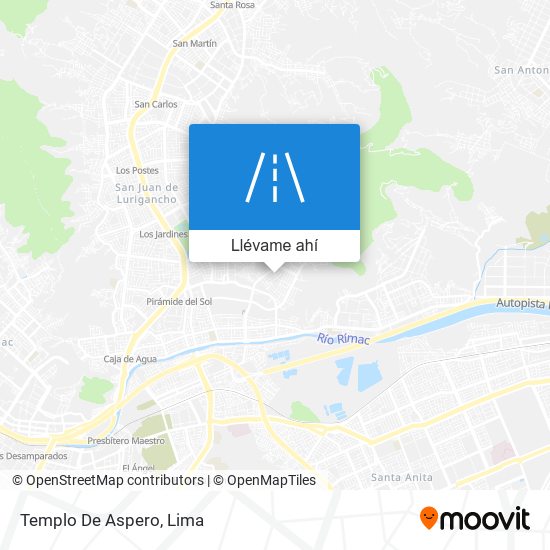 Mapa de Templo De Aspero