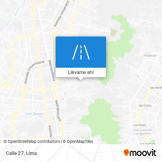 Mapa de Calle 27