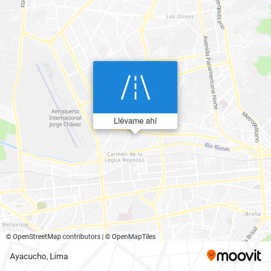 Mapa de Ayacucho