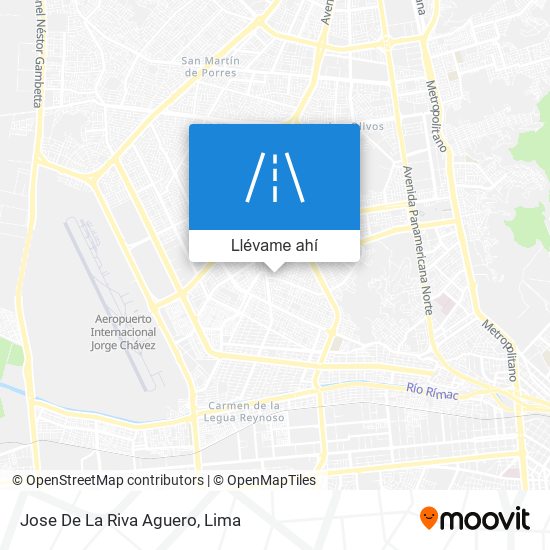 Mapa de Jose De La Riva Aguero