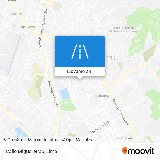 Mapa de Calle Miguel Grau