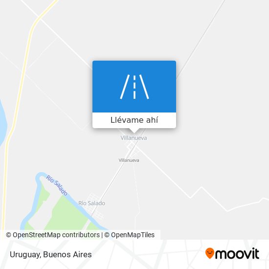 Mapa de Uruguay