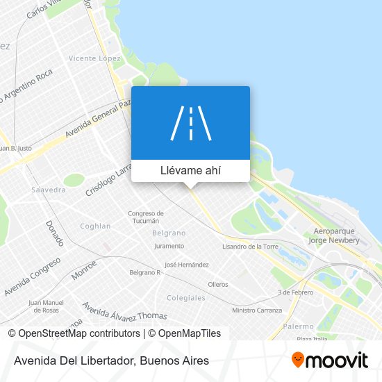 Mapa de Avenida Del Libertador