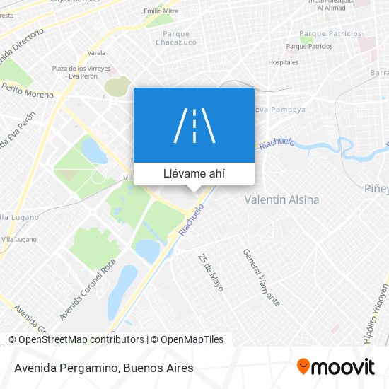 Mapa de Avenida Pergamino