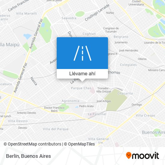 Mapa de Berlín