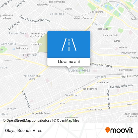 Mapa de Olaya