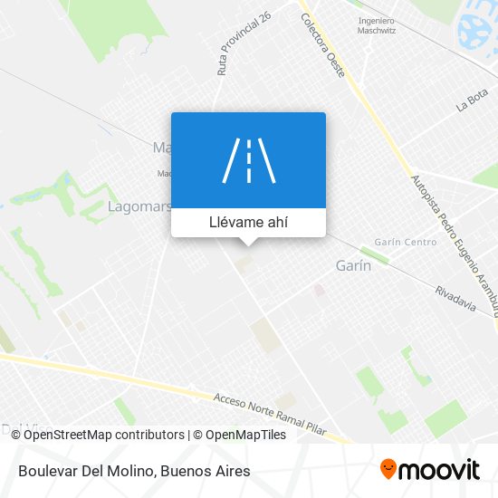 Mapa de Boulevar Del Molino