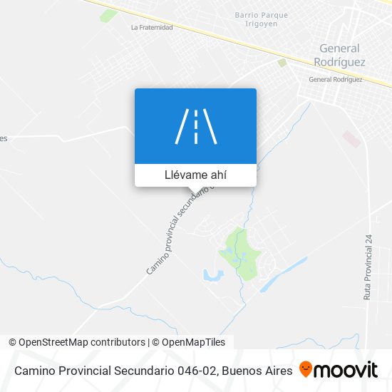 Mapa de Camino Provincial Secundario 046-02