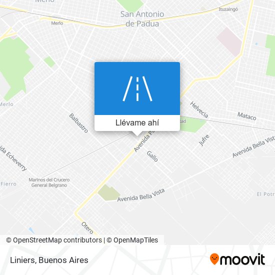 Mapa de Liniers