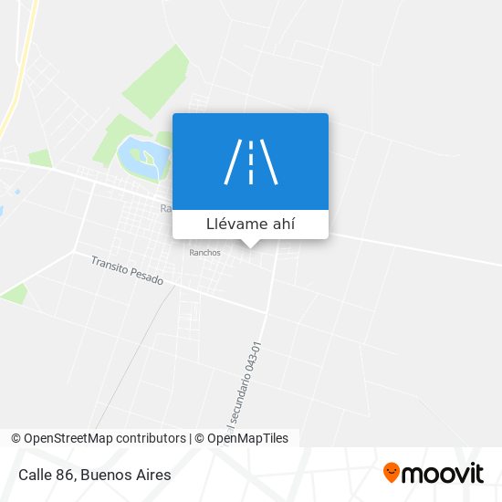 Mapa de Calle 86