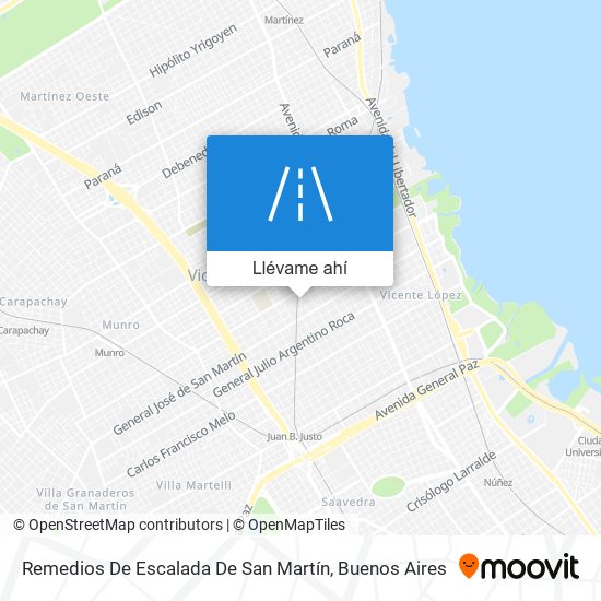 Mapa de Remedios De Escalada De San Martín