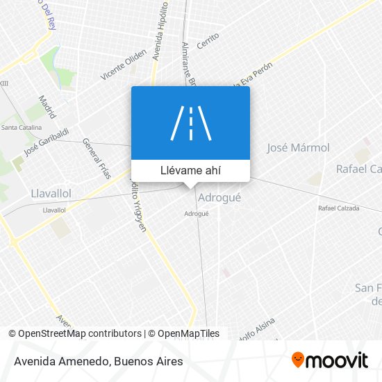 Mapa de Avenida Amenedo