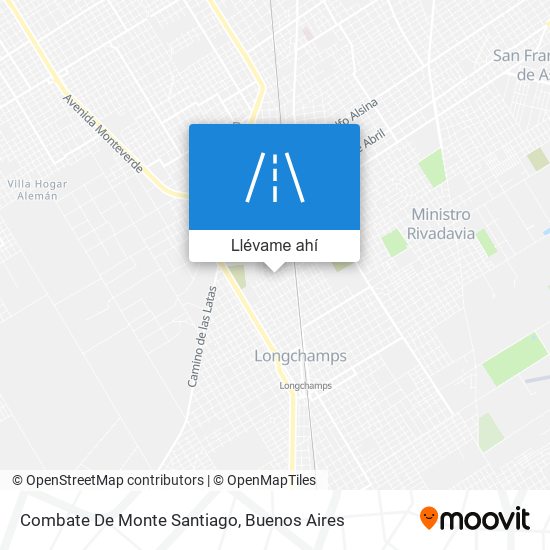 Mapa de Combate De Monte Santiago