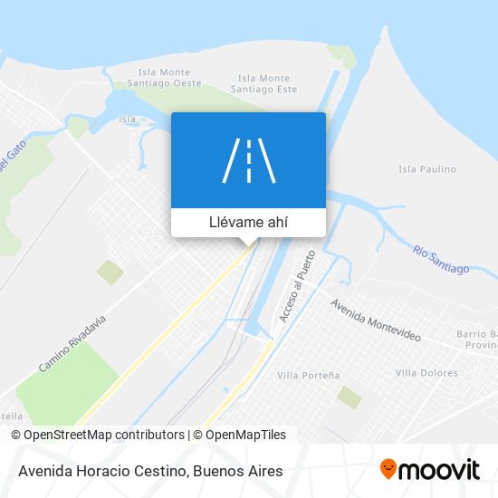 Mapa de Avenida Horacio Cestino