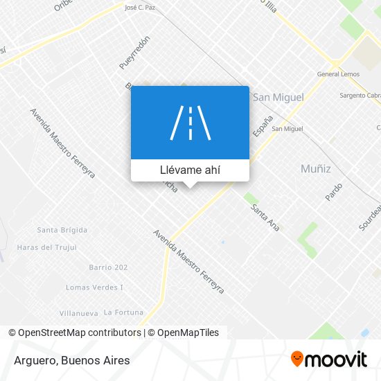 Mapa de Arguero