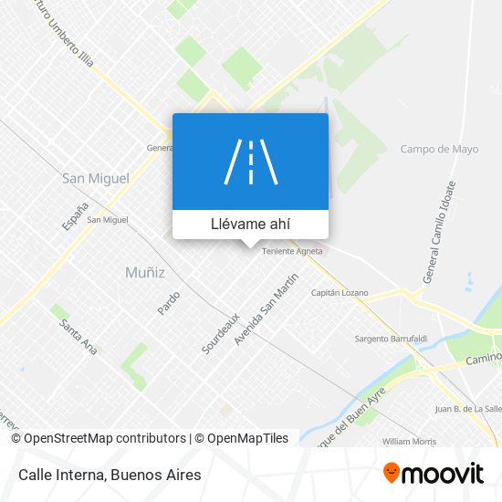 Mapa de Calle Interna