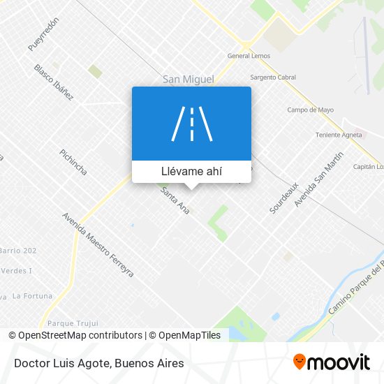 Mapa de Doctor Luis Agote