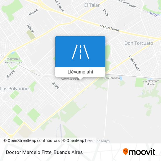 Mapa de Doctor Marcelo Fitte