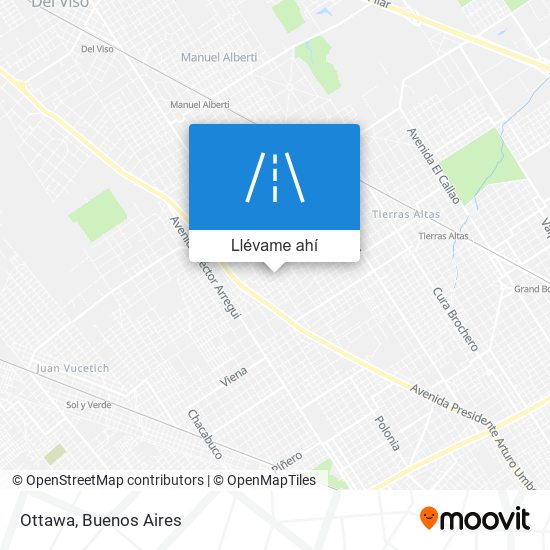 Mapa de Ottawa