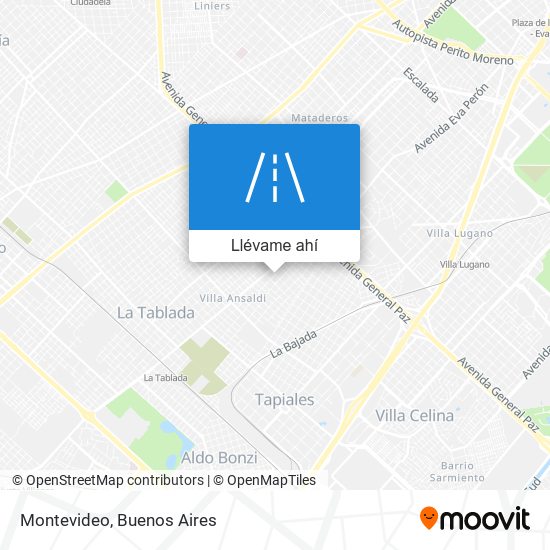 Mapa de Montevideo