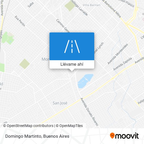 Mapa de Domingo Martinto
