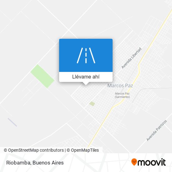 Mapa de Riobamba