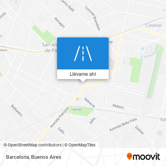 Mapa de Barcelona