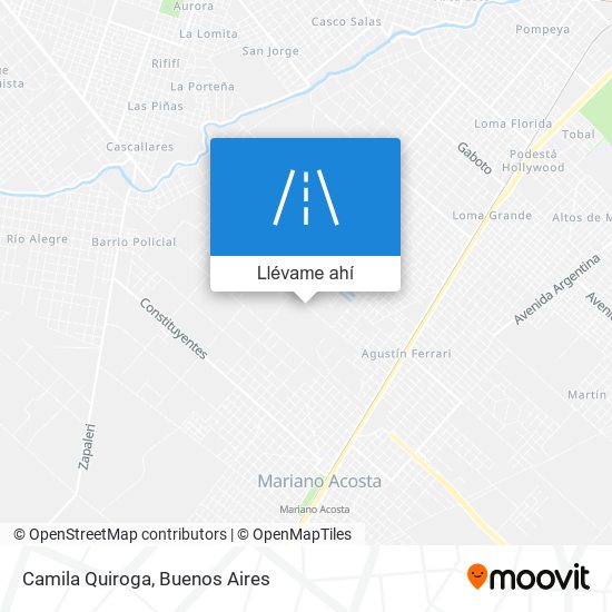 Mapa de Camila Quiroga