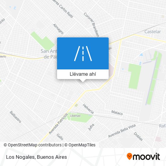 Mapa de Los Nogales