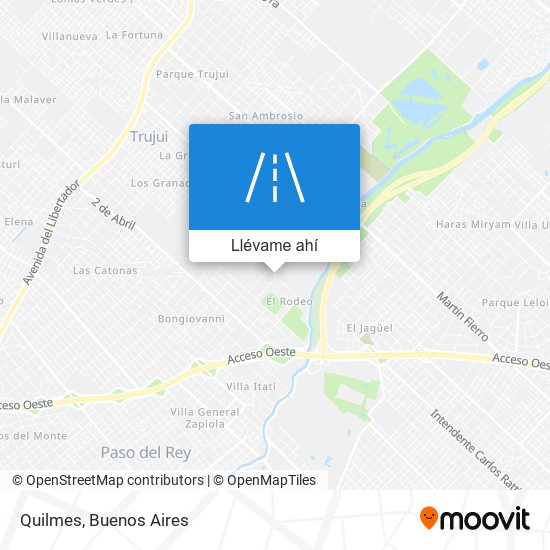 Mapa de Quilmes