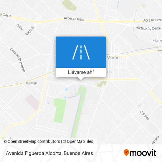 Mapa de Avenida Figueroa Alcorta