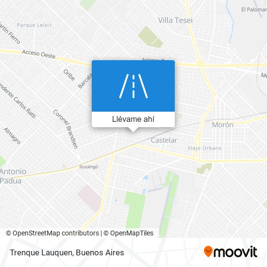 Mapa de Trenque Lauquen